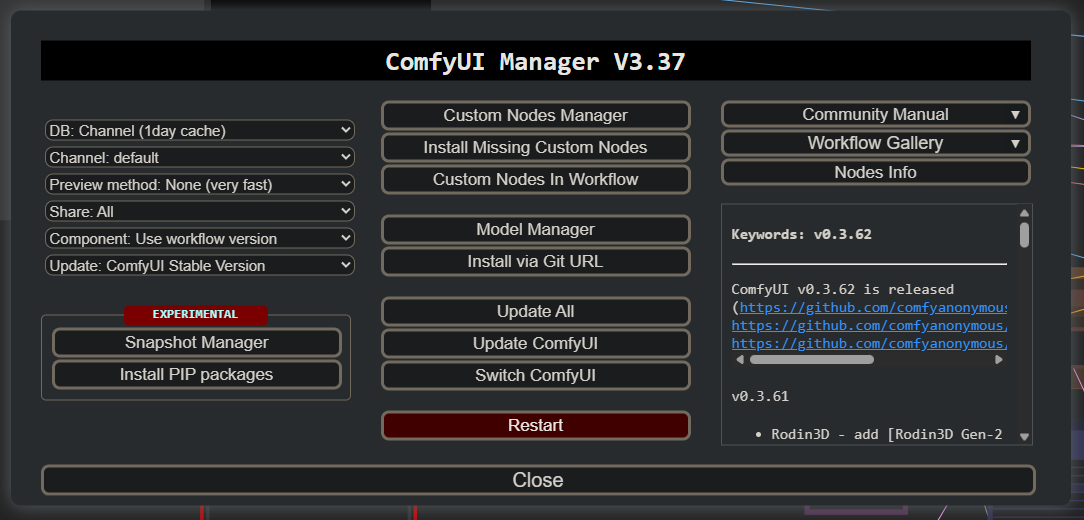 Click Install Missing Custom Nodes