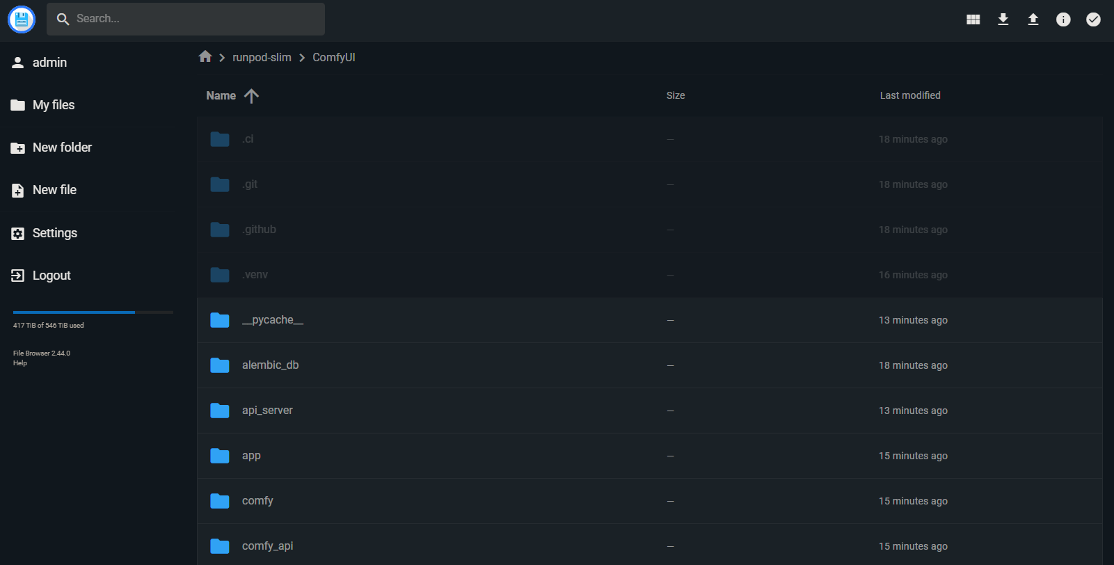 File Browser Overview